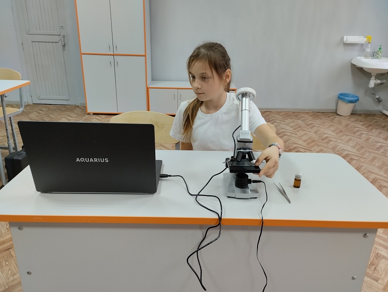 кружок &amp;quot;Мир под микроскопом&amp;quot;.